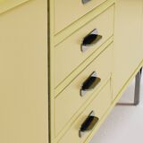 Industrial Vintage Mid-Century Sideboard, Steel, 1960s