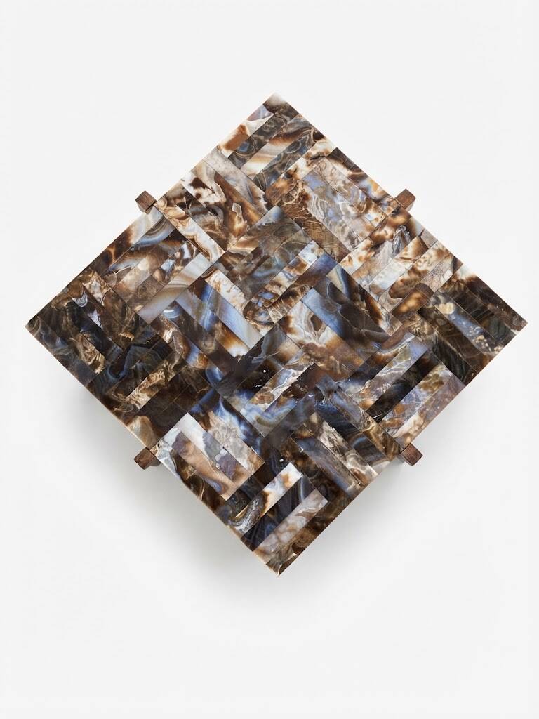 1970s coffee table – Aragonite from Madagascar