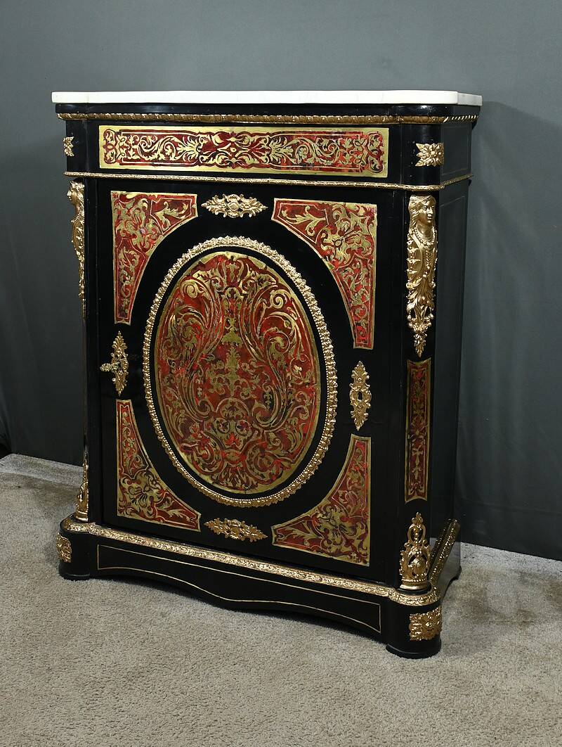 Bureau d'entre-deux in Boulle marquetry, Napoleon III period – Mid