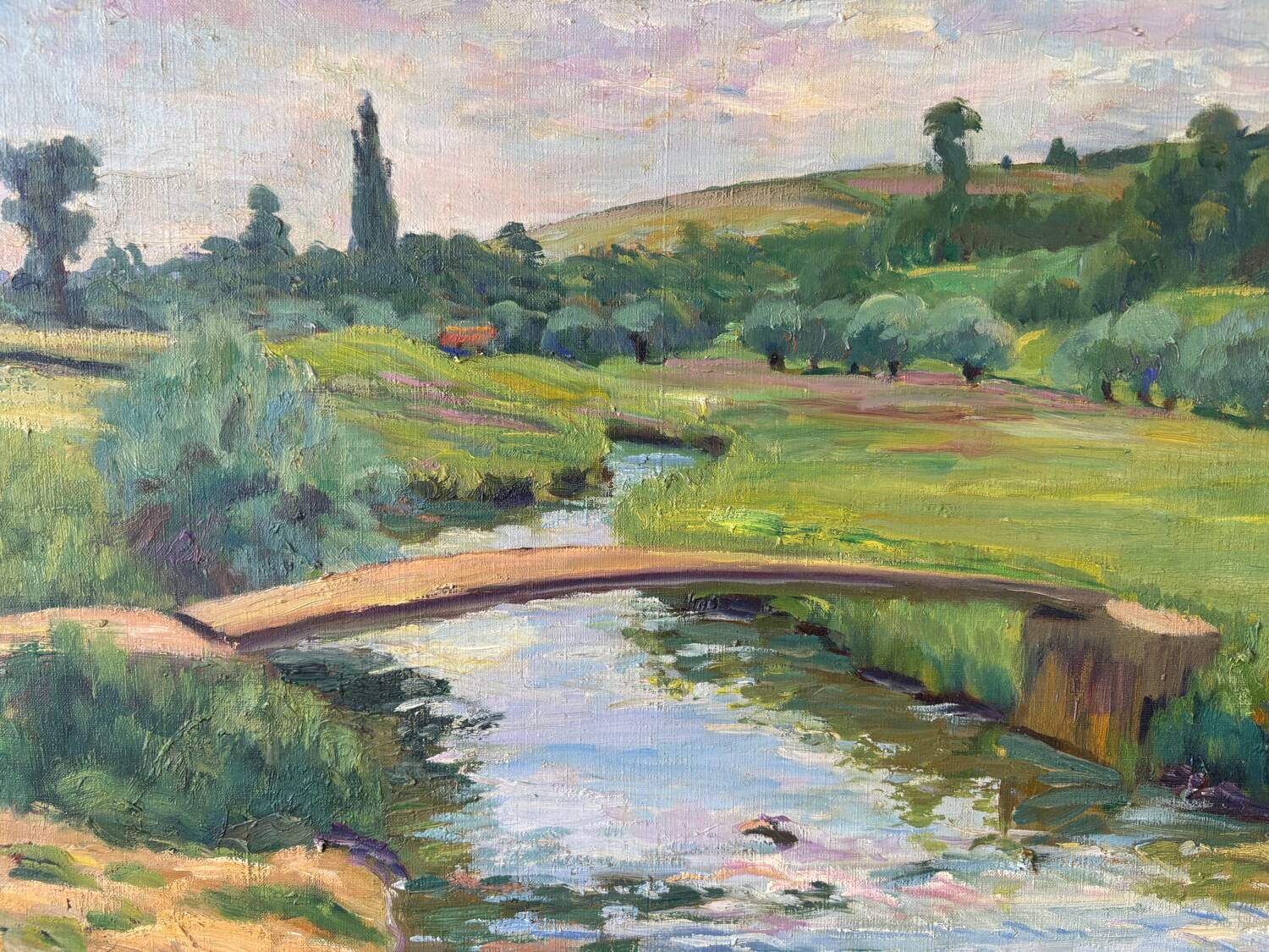 Landscape signed Lacas