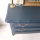 Commode bleue