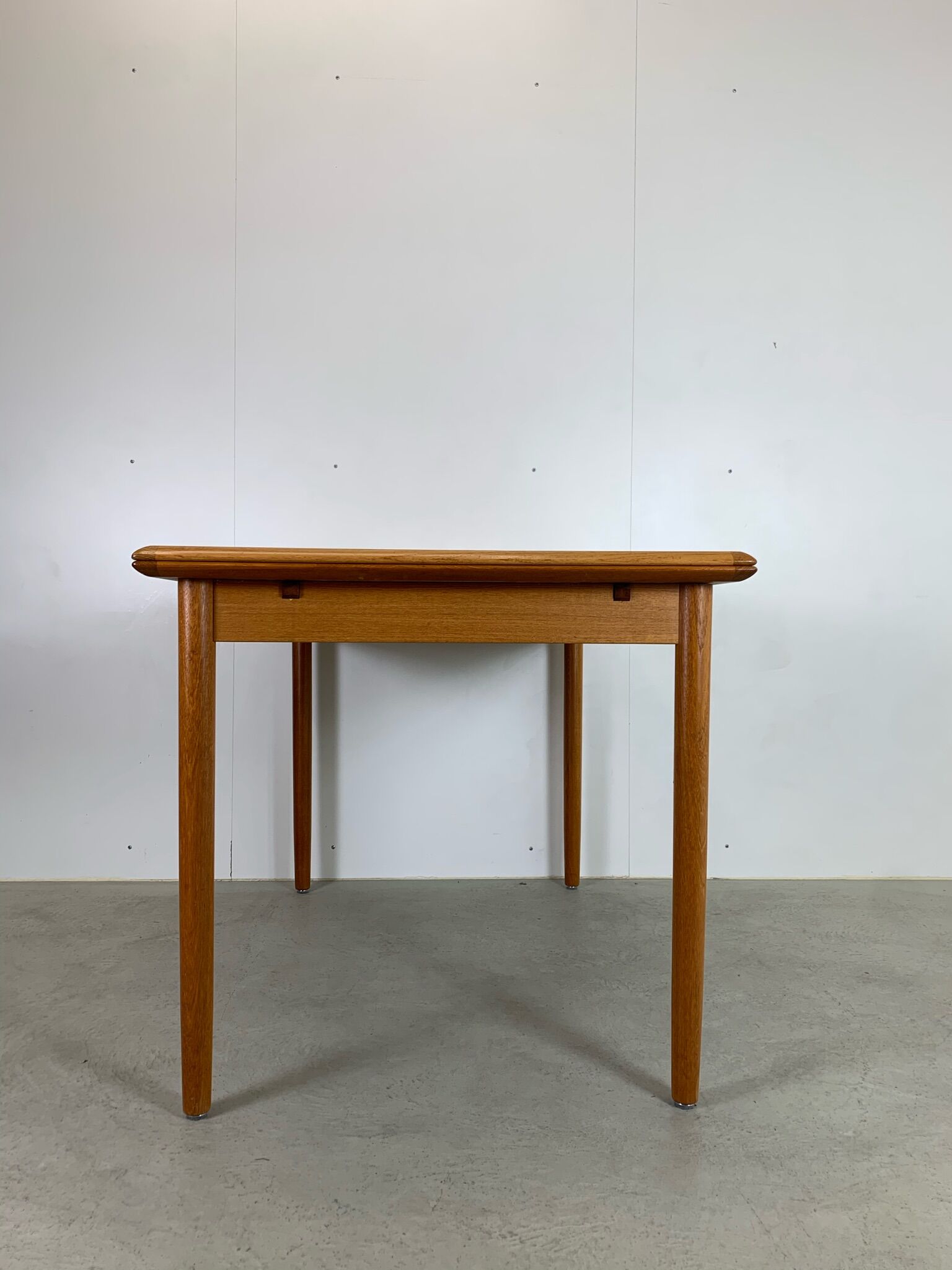 Teak dining table by Kai Kristiansen for FM Mobler, 1960s