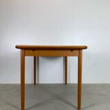 Teak dining table by Kai Kristiansen for FM Mobler, 1960s