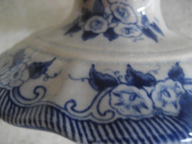 Compotier Flora Creil and Montereau model Volubilis