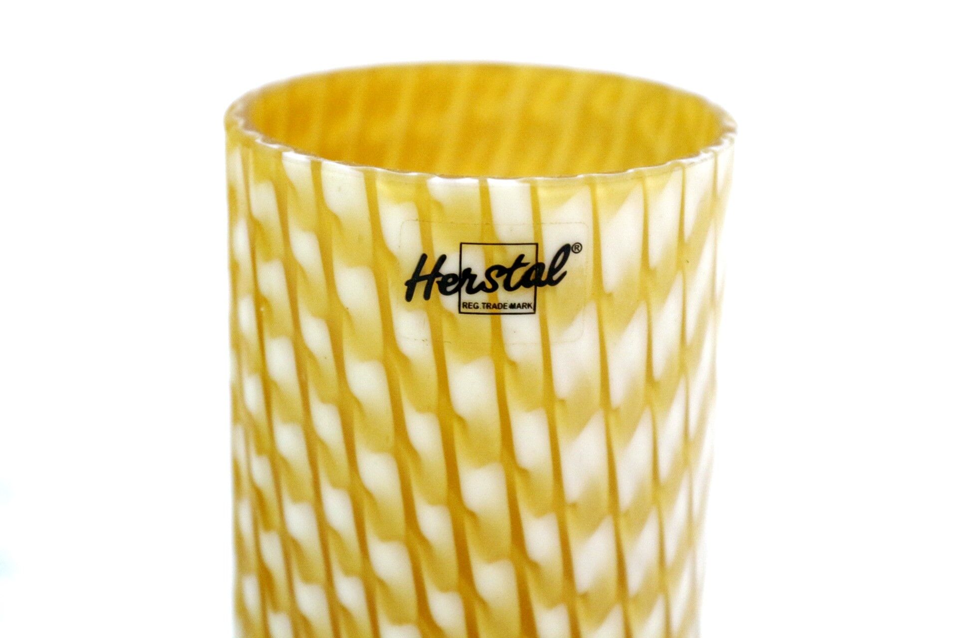 Metal and glass table lamp, Bergborms, Sweden, 1970