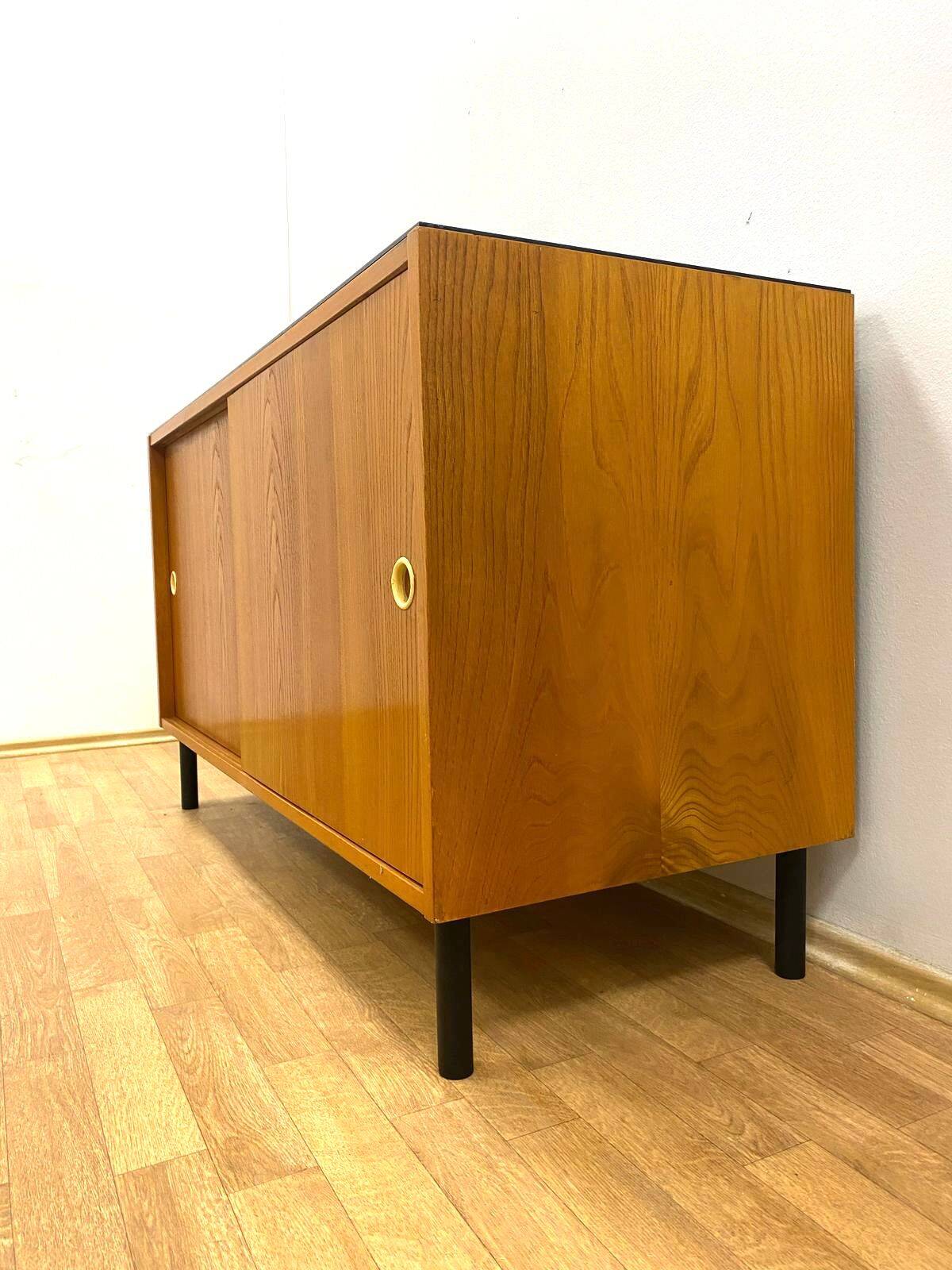 Retro chest of drawers cabinet, Czech design, 1960s