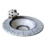 Vide poche en céramique raku