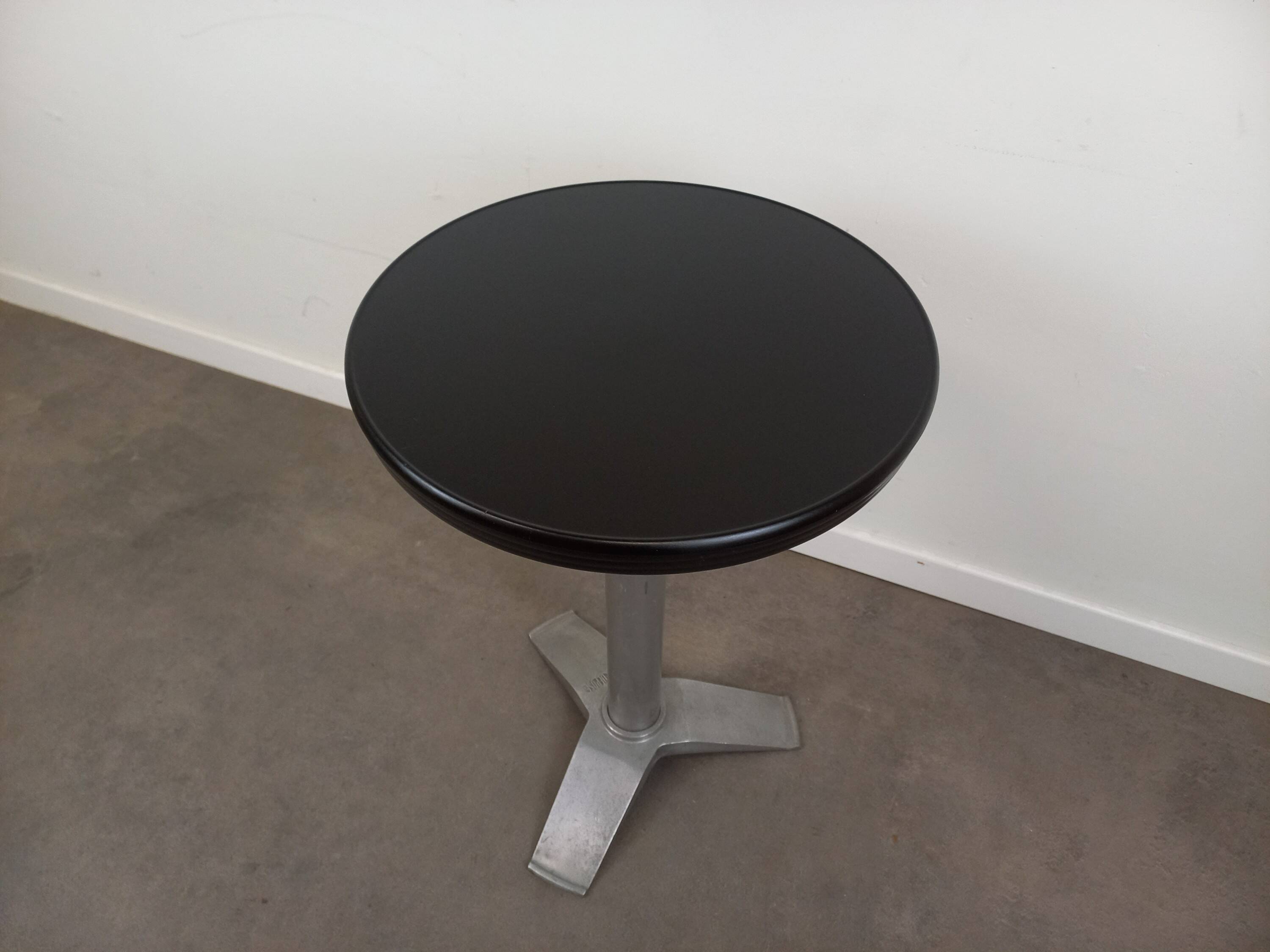 Parisian bistro pedestal table