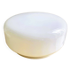 Minimalist white opaline glass pill flush mount ceiling or wall lamp
