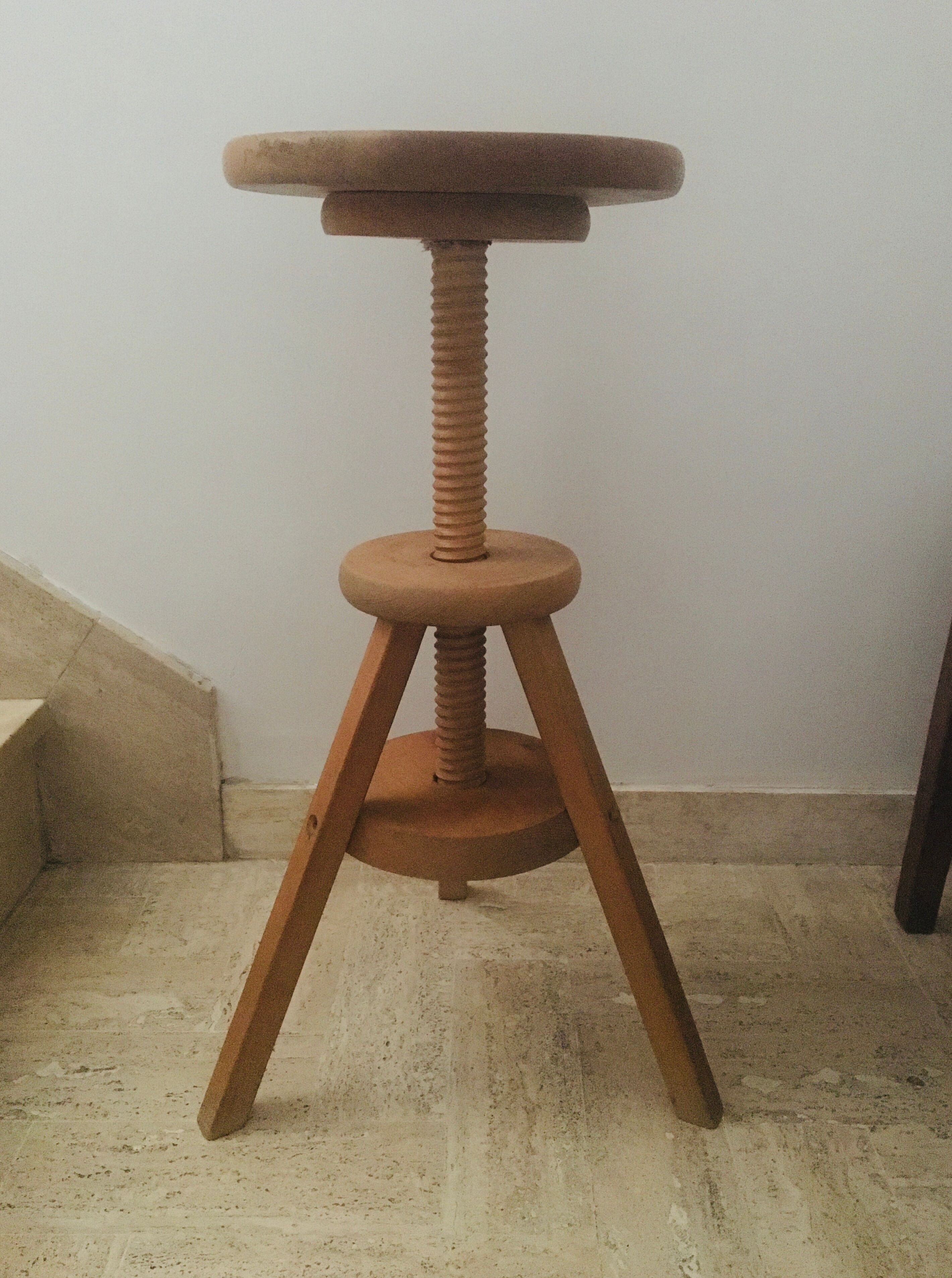 Wooden stool