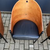 4x originaux chaises Costes Philippe Starck Aleph Driade