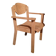 Superb vintage Brutalist design armchair seat