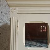 Old Parisian glass cabinet