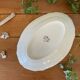Antique serving dish in Saint-Amand earthenware (Nord)