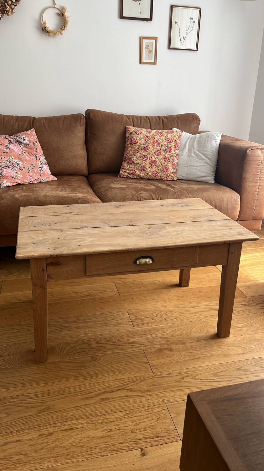 Table basse de ferme