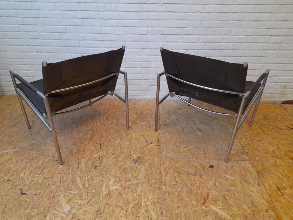 Set of 2 Martin Visser SZ 02 chairs