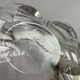 Val Saint Lambert crystal ashtray empty pocket