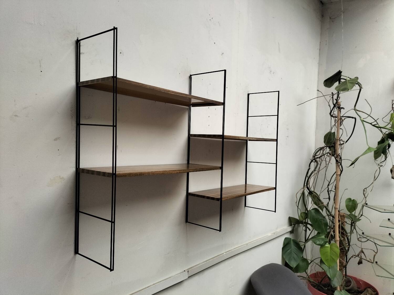 50s modular shelving unit