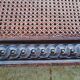 Hand-carved Louis XVI style headboards with chic vintage caning (1800s)
