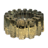 Empty vintage glass paste pocket