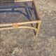 Rattan coffee table