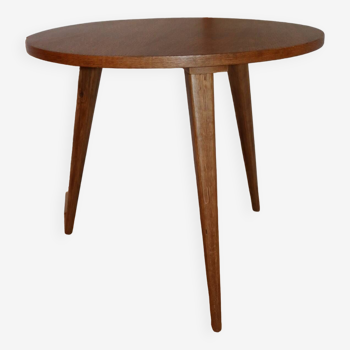 Tripod oak coffee table 640mm