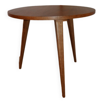 Tripod oak coffee table 640mm