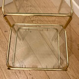 Nested metal table