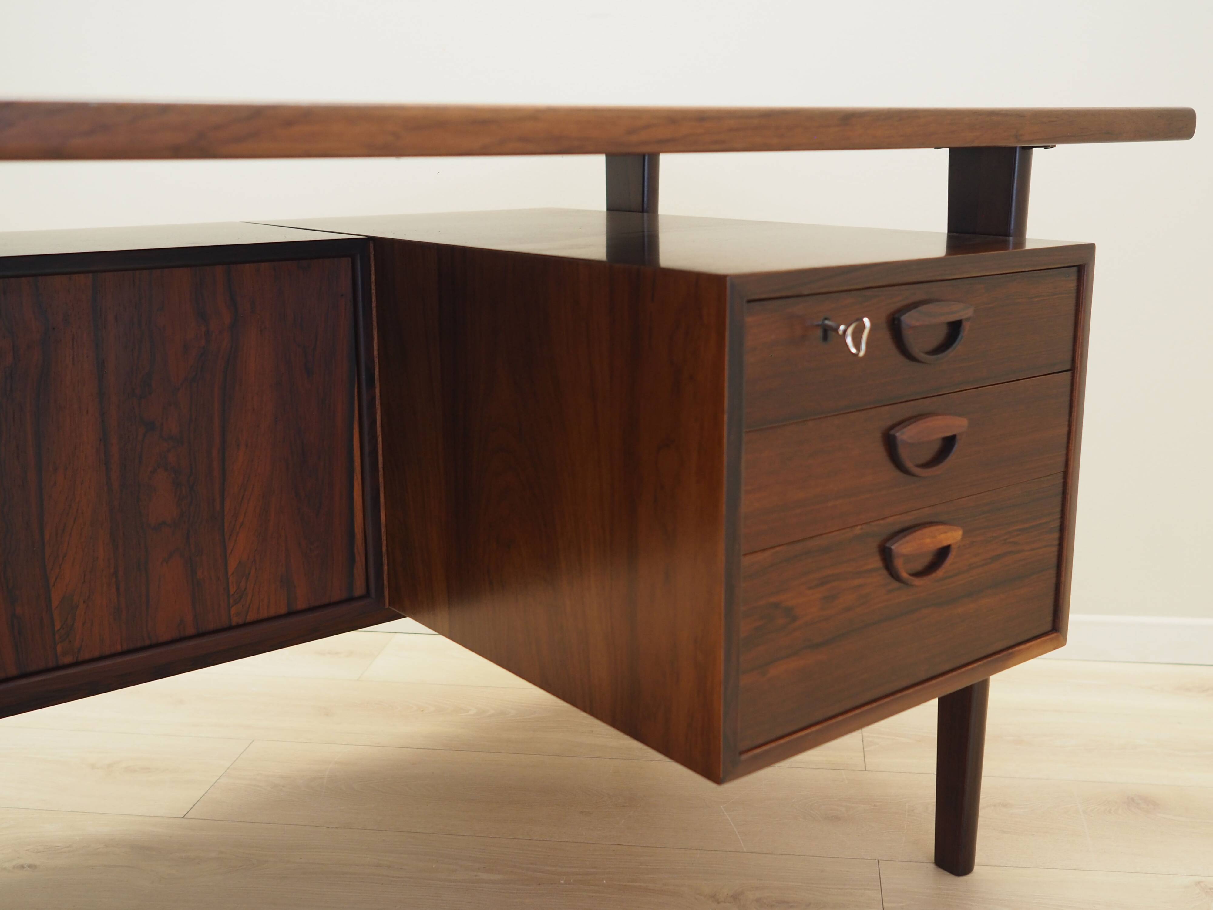 Rosewood desk, Danish design, 1970s, designer: Kai Kristiansen