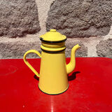 Enamelled coffee maker