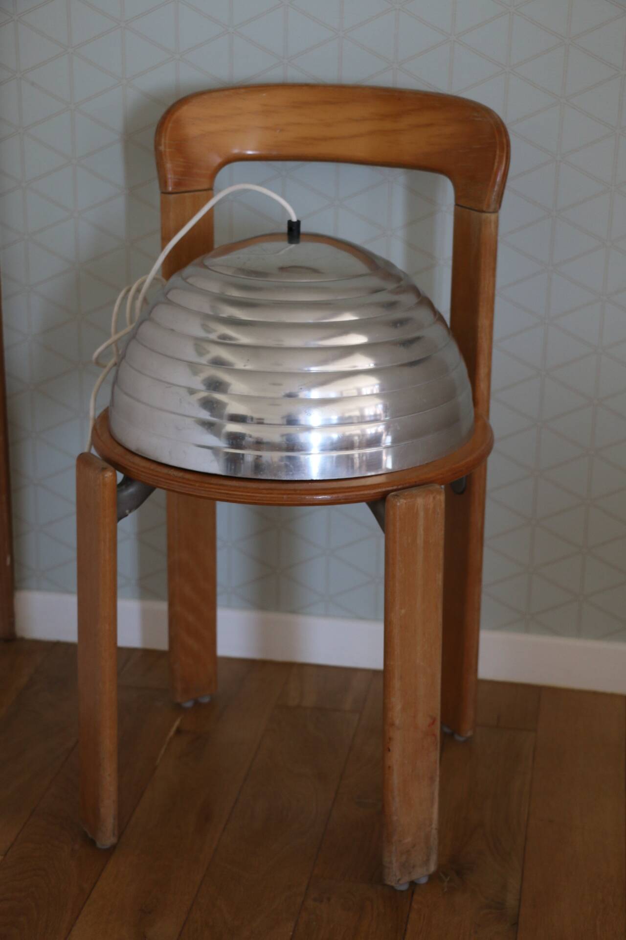 400mm chrome metal suspension