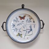 Antique ceramic and metal hot plate p and b pinder and bourne