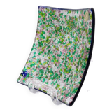 Vintage Square pocket emptier in Murano glass "TRE ARCHI"