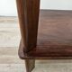 1950s Art Decò walnut coffee table