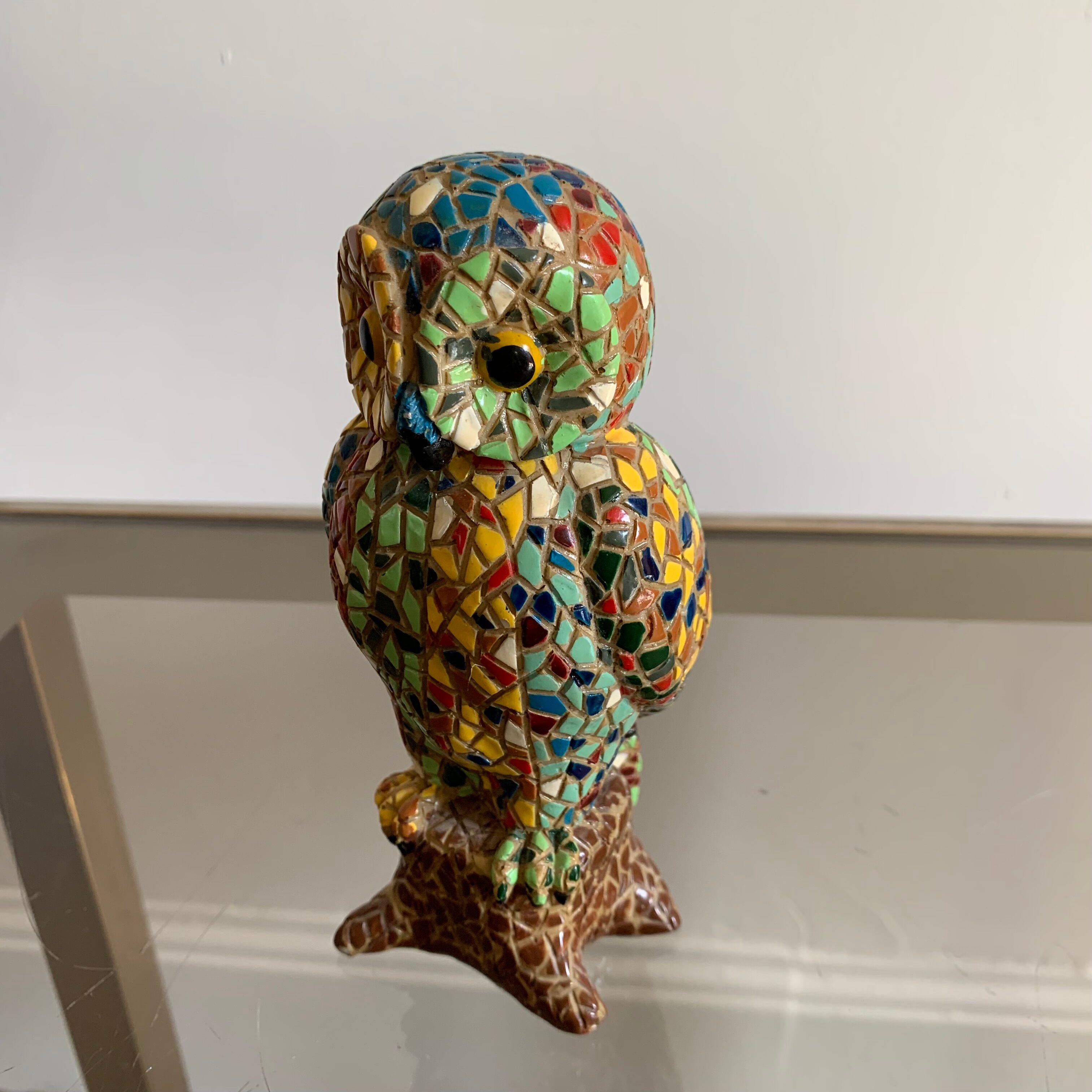 Earthenware owl