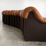 Sofa DS-600 de, Ueli Berger, Eleonore Peduzzi-Riva, Heinz Ulrich, Klaus Vogt for De Sede 1972