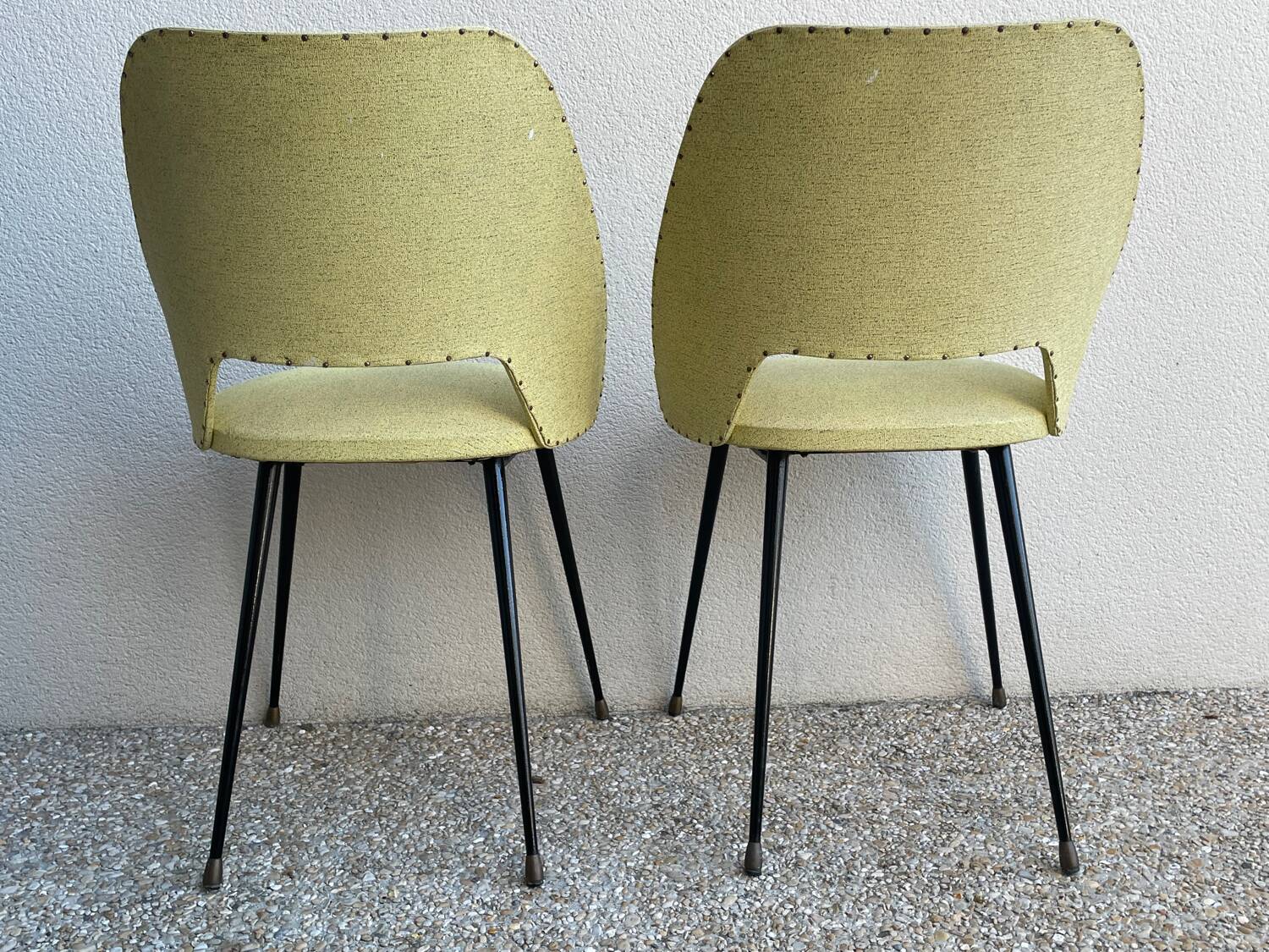 Pair of Achille Decomère chairs