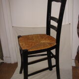 Wooden & sitting room chair straw