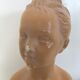 Bust plaster Louise Brongniart after Houdon