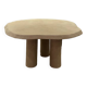 Waxed concrete dining table