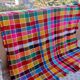 Berber Haïk blanket with multicolored checks