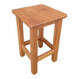 Vintage oak farmhouse stool
