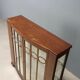 Antique Art Deco display cabinet in mahogany veneer, Italy, 20th century