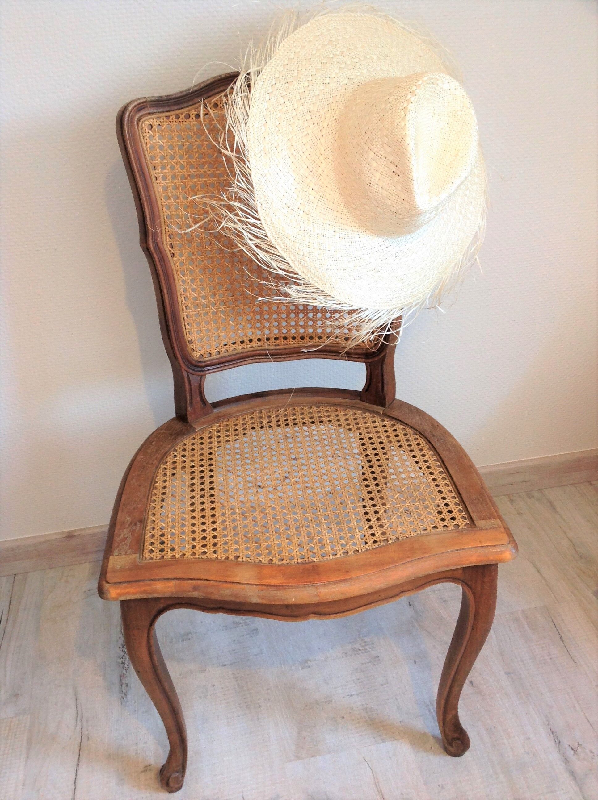 Louis XV style canned chair