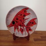 Plat Monique Brunner, Vallauris, ⌀ 32 cms