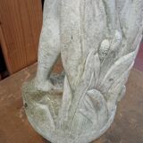 Reconstructed stone garden statue