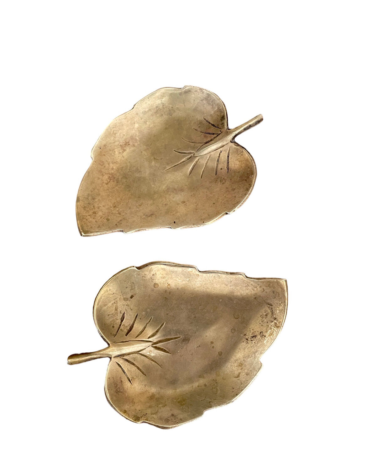 Brass leaf trays