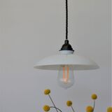 Black and white opaline hanging