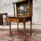 Topino Charles Bonheur-du-jour A Fond De Glace In Mahogany Period Louis XVI Stamped