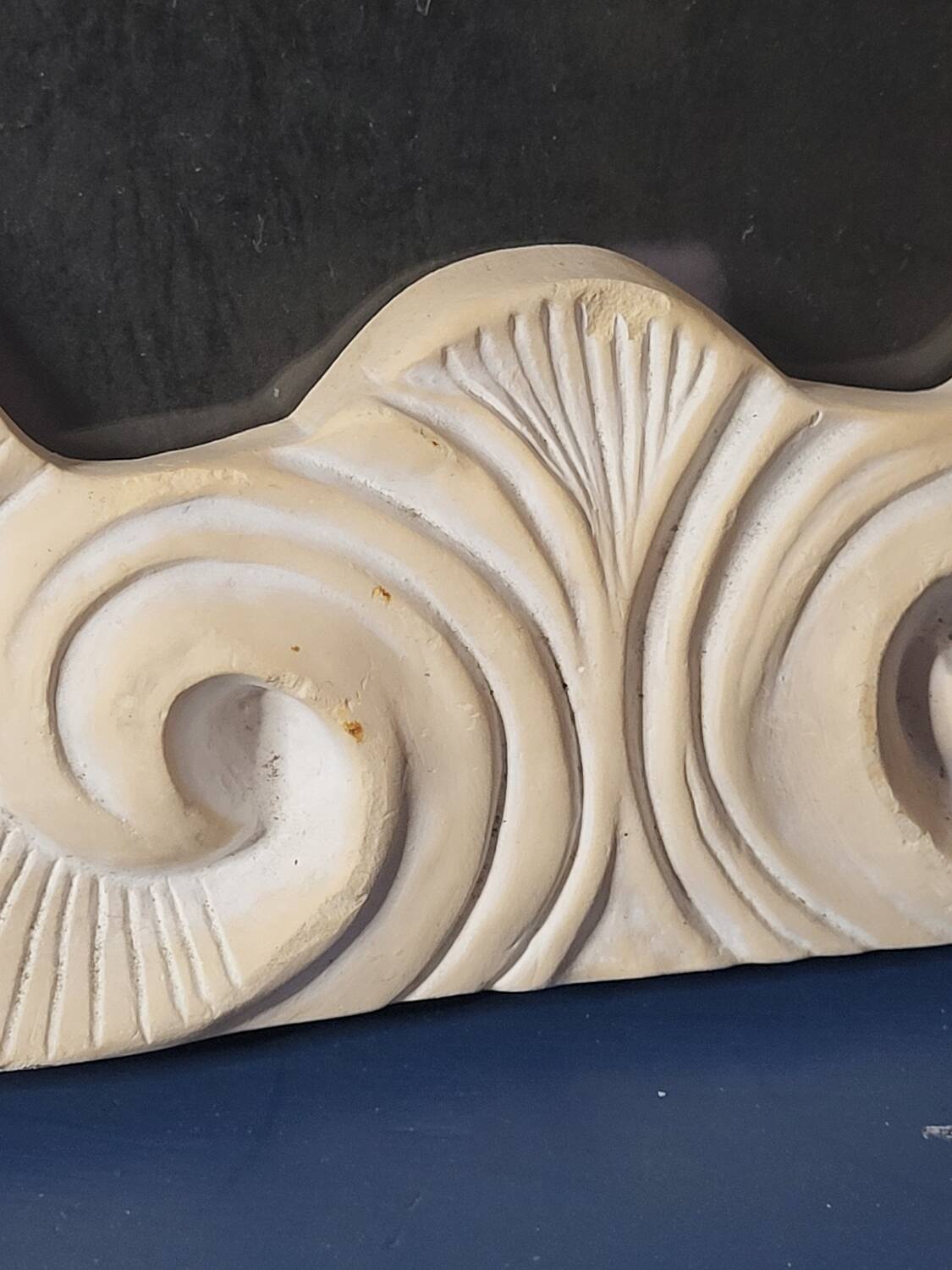 Seashell photo frame